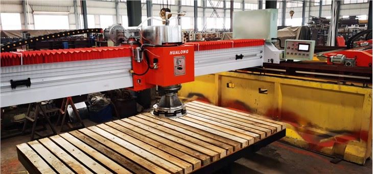 Single Head Bridge Stone Polisher